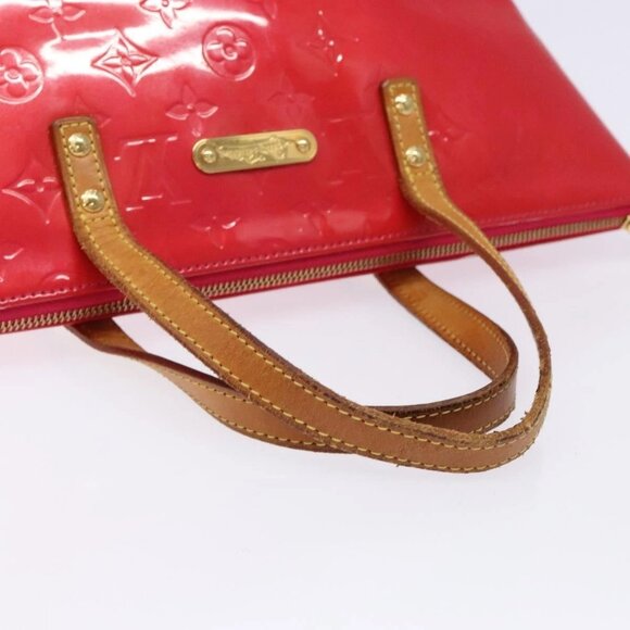 LOUIS VUITTON Monogram Vernis Bellevue PM Hand Bag Rose Pop M93669 Auth gh731 - Picture 8 of 16